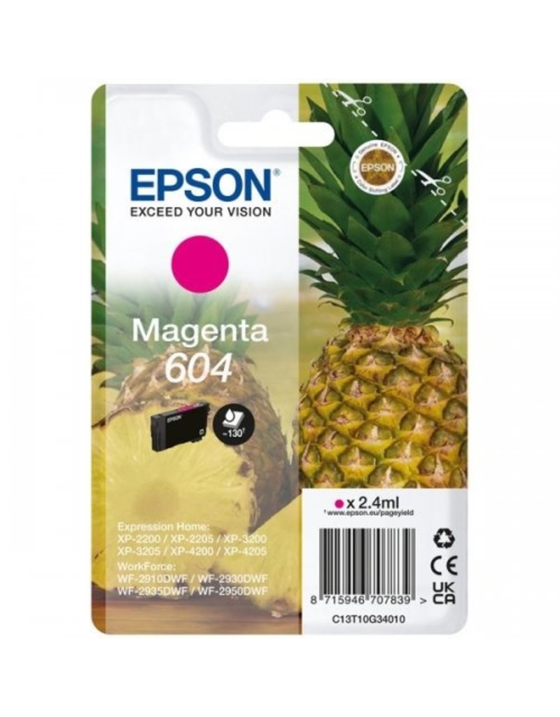 Epson Epson 604 (C13T10G34010) ink magenta 130 pages (original)