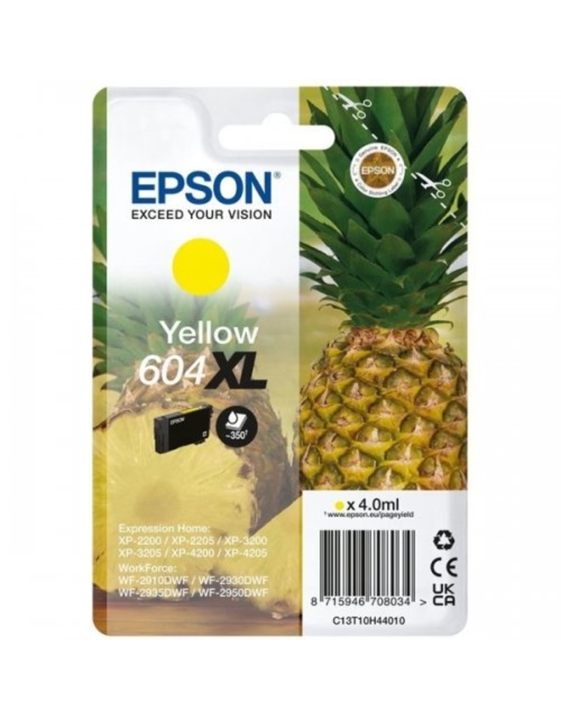 Epson Epson 604XL (C13T10H44010) ink yellow 350 pages (original)