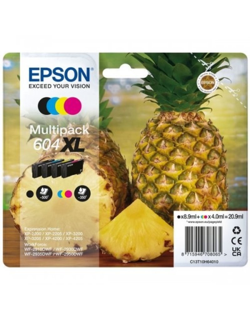 Epson Epson 604XL (C13T10H64010) ink mpack 1x500/3x350p (original)