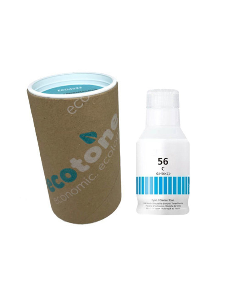 Ecotone Canon GI-56C (4430C001) ink cyan 140ml (Ecotone) NC