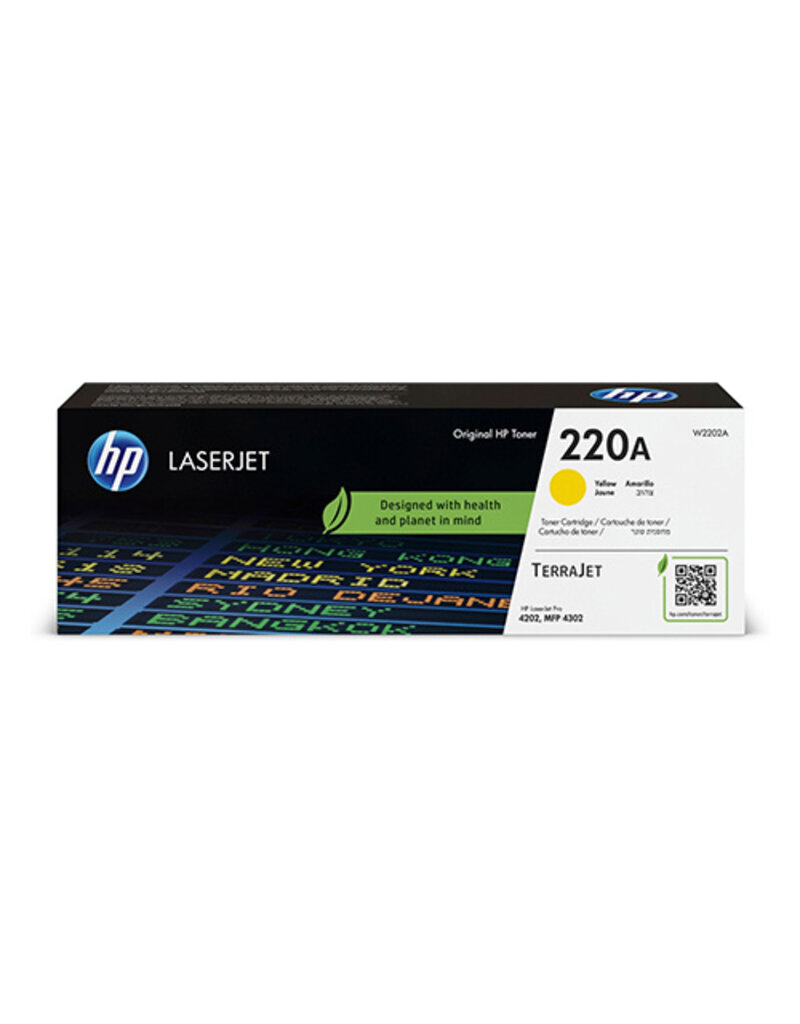 HP HP 220A (W2202A) toner yellow 1800 pages (original)