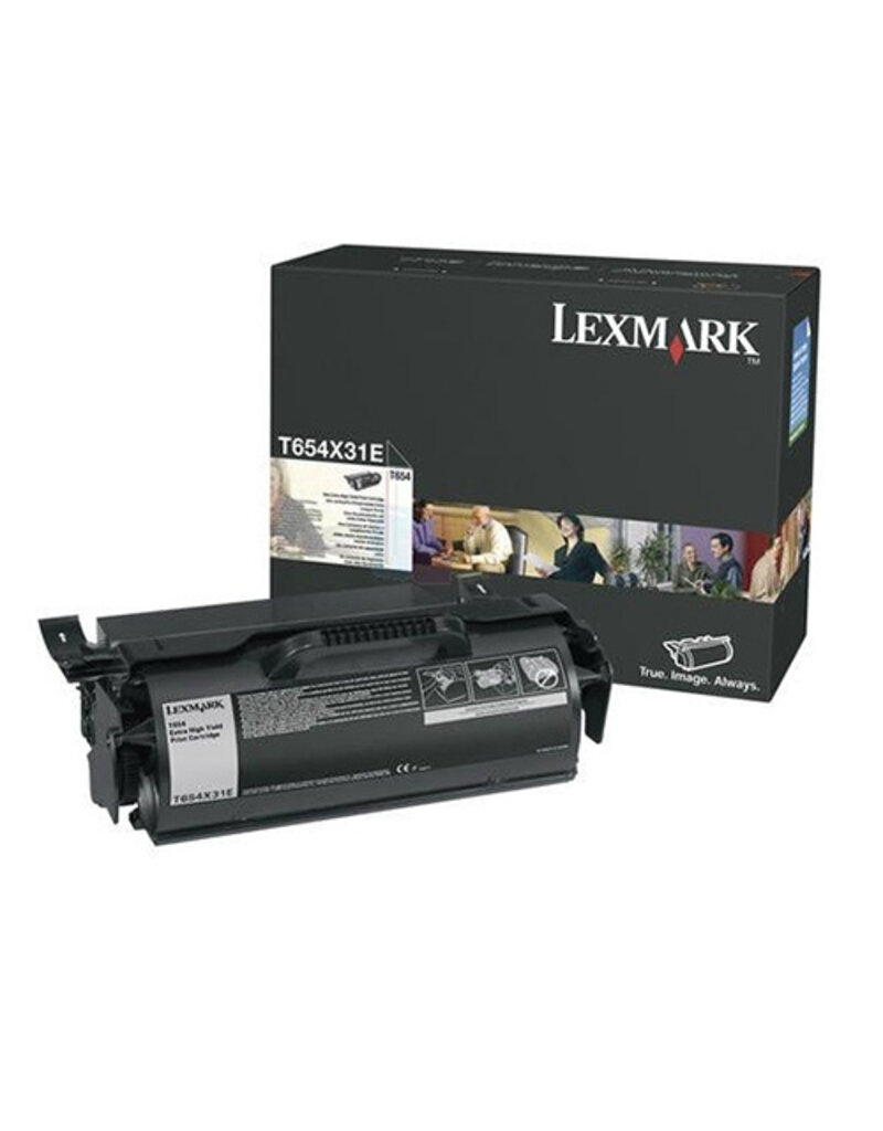 Lexmark Lexmark T654X31E toner black 36000 pages (original)