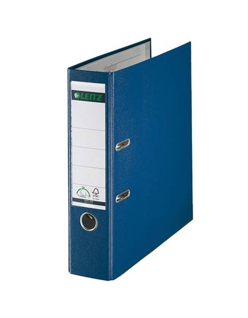 LEITZ Ordner PP A4 8 cm blau LEITZ 1010-50-35 180°