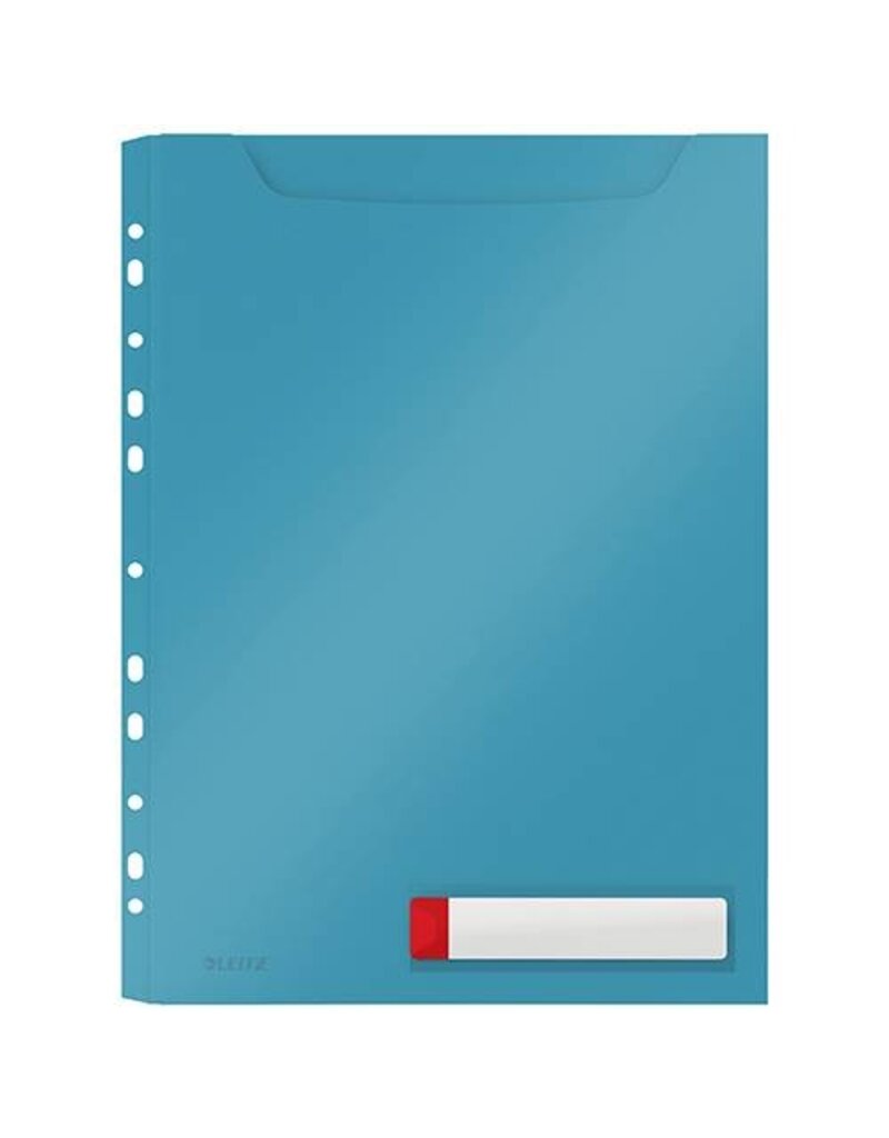 LEITZ Klarsichthülle Cosy A4 3ST blau LEITZ 4668-00-61