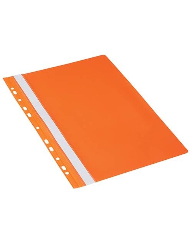 DONAU Schnellhefter A4 PVC orange DONAU 1704001-12 Multiloch