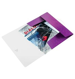 LEITZ Dreiflügelmappe WOW A4 violett metallic LEITZ 4599-00-62 PP