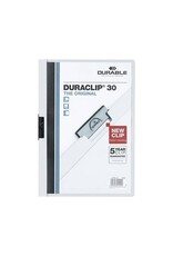 DURABLE Clip-Mappe PVC Duraclip weiß DURABLE 2200 02 Duraclip