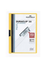 DURABLE Clip-Mappe PVC Duraclip gelb DURABLE 2200 04 Duraclip