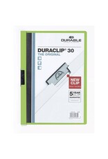 DURABLE Clip-Mappe PVC Duraclip grün DURABLE 2200 05 Duraclip