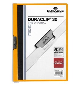 DURABLE Clip-Mappe A4Duraclip orange DURABLE 2200 09