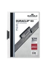 DURABLE Clip-Mappe PVC Duraclip weiß DURABLE 2209 02 Duraclip