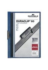 DURABLE Clip-Mappe PVC Duraclip dunkelblau DURABLE 2209 07 Duraclip