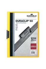 DURABLE Clip-Mappe PVC Duraclip gelb DURABLE 2209 04 Duraclip
