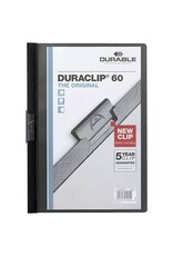 DURABLE Clip-Mappe PVC Duraclip schwarz DURABLE 2209 01 Duraclip