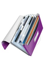 LEITZ Fächertasche WOW PP A4 violett LEITZ 4589-00-62 6 Fächer