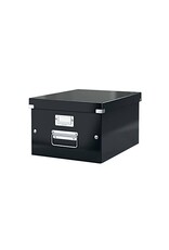 LEITZ Archivbox für DIN A4 WOW schwarz LEITZ 6044-00-95 Click&Store