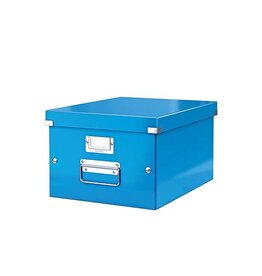 LEITZ Archivbox für DIN A4 WOW blau LEITZ 6044-00-36 Click&Store