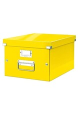 LEITZ Archivbox für DIN A4 WOW gelb LEITZ 6044-00-16 Click&Store
