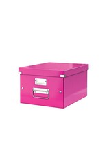 LEITZ Archivbox für DIN A4 WOW pink LEITZ 6044-00-23 Click&Store