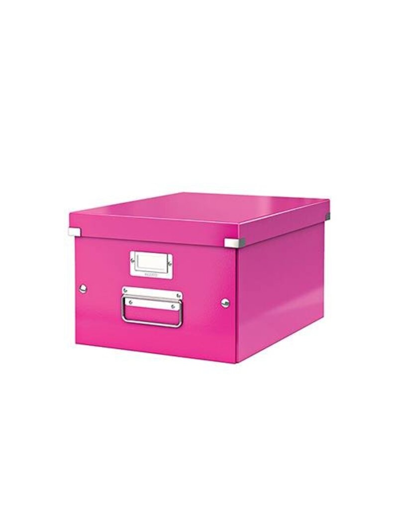 LEITZ Archivbox für DIN A4 WOW pink LEITZ 6044-00-23 Click&Store
