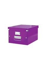 LEITZ Archivbox für DIN A4 WOW violett LEITZ 6044-00-62 Click&Store