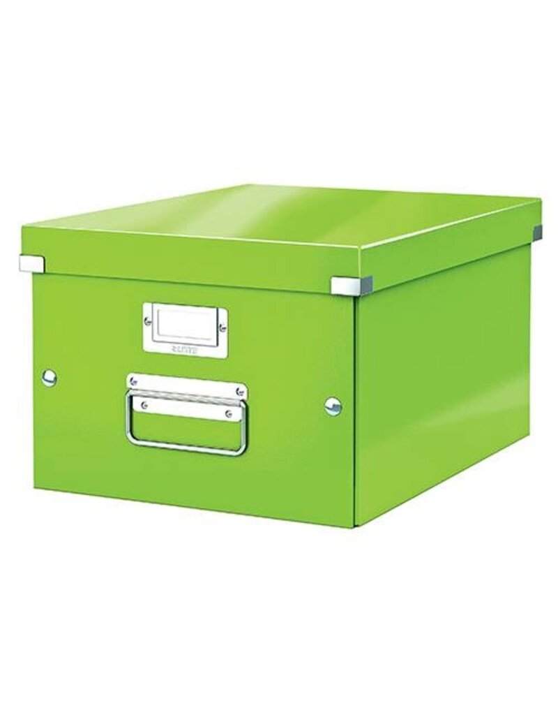 LEITZ Archivbox für DIN A4 WOW grün LEITZ 6044-00-54 Click&Store