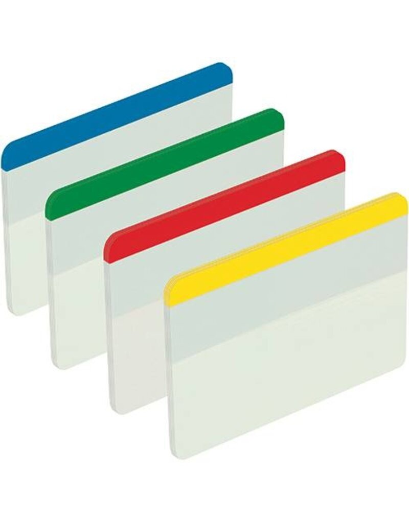 POST-IT Index 50,8x38mm 4ST sort POST-IT 686F-1 flach