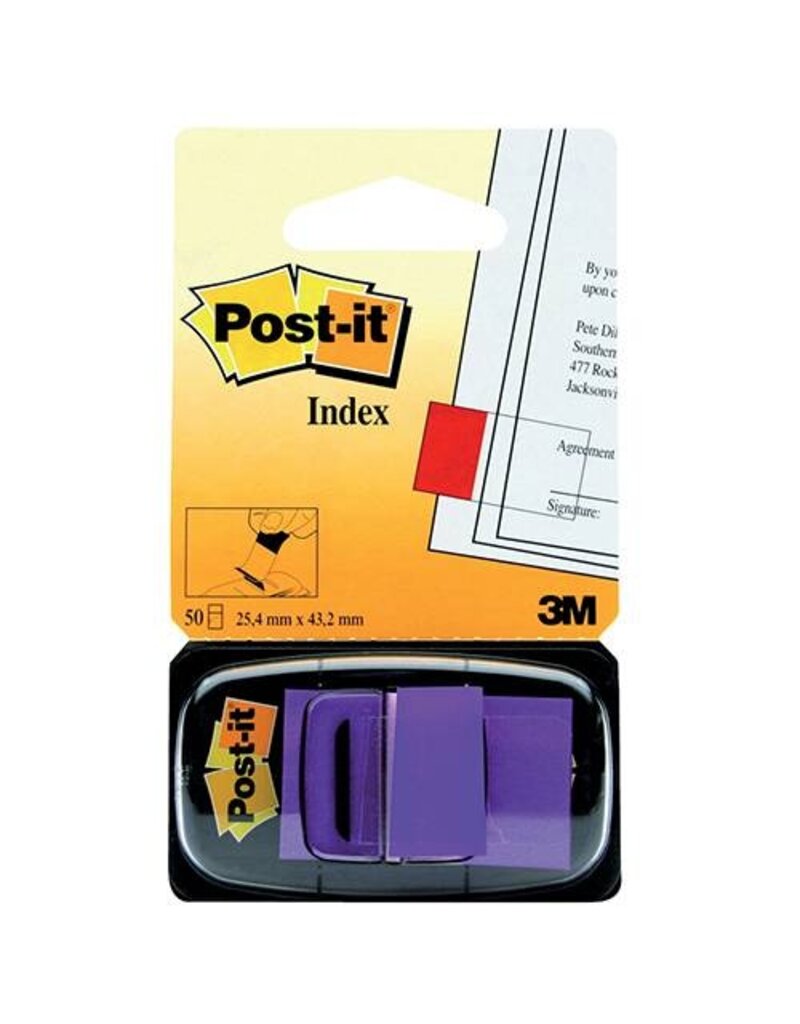 POST-IT Index 25,4x43,2 violett POST-IT 680-8 IndexFolie