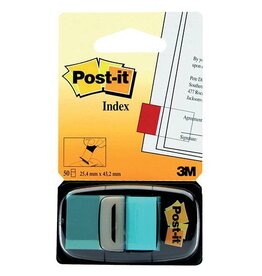 POST-IT Index 25,4x43,2 türkis POST-IT 680-23 IndexFolie