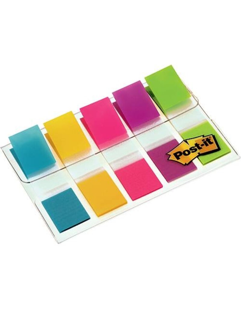 POST-IT Index 11,9x43,2 5ST sort POST-IT 683-5CB IndexFolie