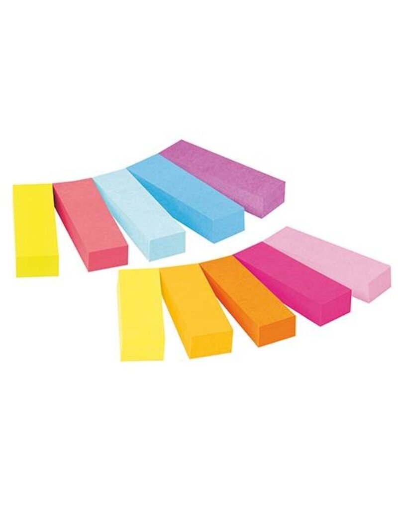 POST-IT Index Marker Papier 10x50BL sortiert POST-IT 670-10AB 12,7x44,4mm