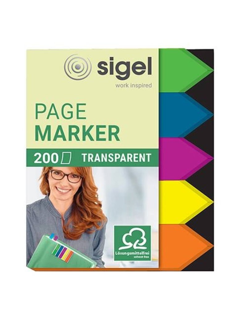 SIGEL Index Folie Pfeil 5x40BL 12x45mm sortier SIGEL HN613 Film