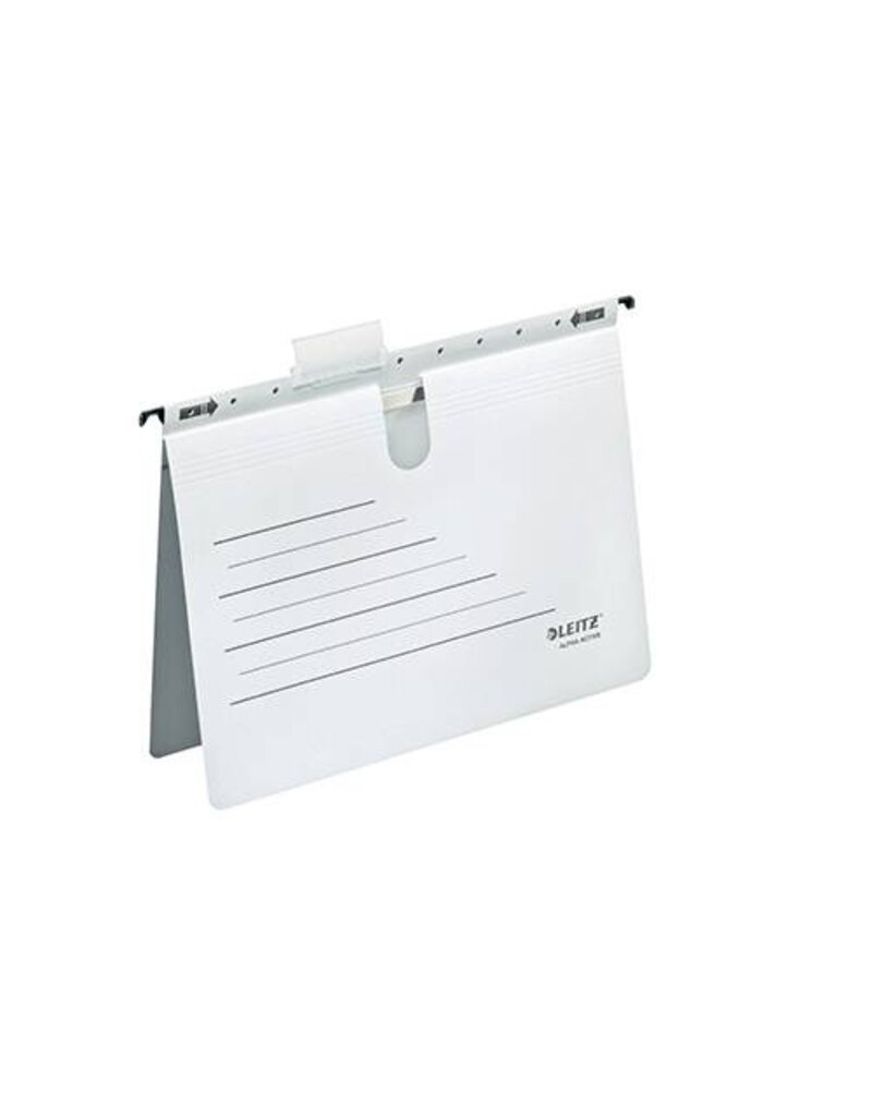 LEITZ Hängehefter Alpha A4 weiß LEITZ 1924-30-01 Active Karton