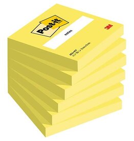 POST-IT Haftnotizblock zitronengelb POST-IT 654-NY 76x76mm