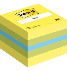 POST-IT Haftnotizblock 400BL lemon POST-IT 2051-L 51x51mm