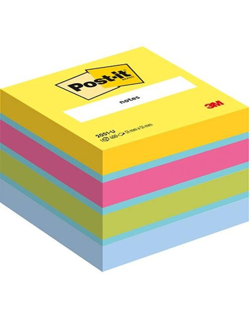 POST-IT Haftnotizblock 400BL Ultra POST-IT 2051-U 51x51mm