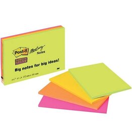 POST-IT Haftnotizblock 4ST neon POST-IT 6445-SSP 152x101mm