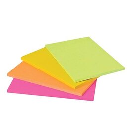 POST-IT Haftnotizblock Big Notes 4ST neon POST-IT 6845-SSP 152x203mm