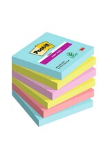 POST-IT Haftnotizblock 6c90BL Cosmic POST-IT 654-6SS-COS 76x76mm