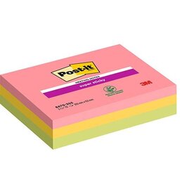 POST-IT Haftnotizblock Big Notes 3ST neon POST-IT 8670-3SS-EU 152x203mm