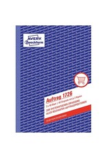 AVERY ZWECKFORM Auftragsbuch A5h 3x40BL AVERY ZWECKFORM 1726 selbstd.