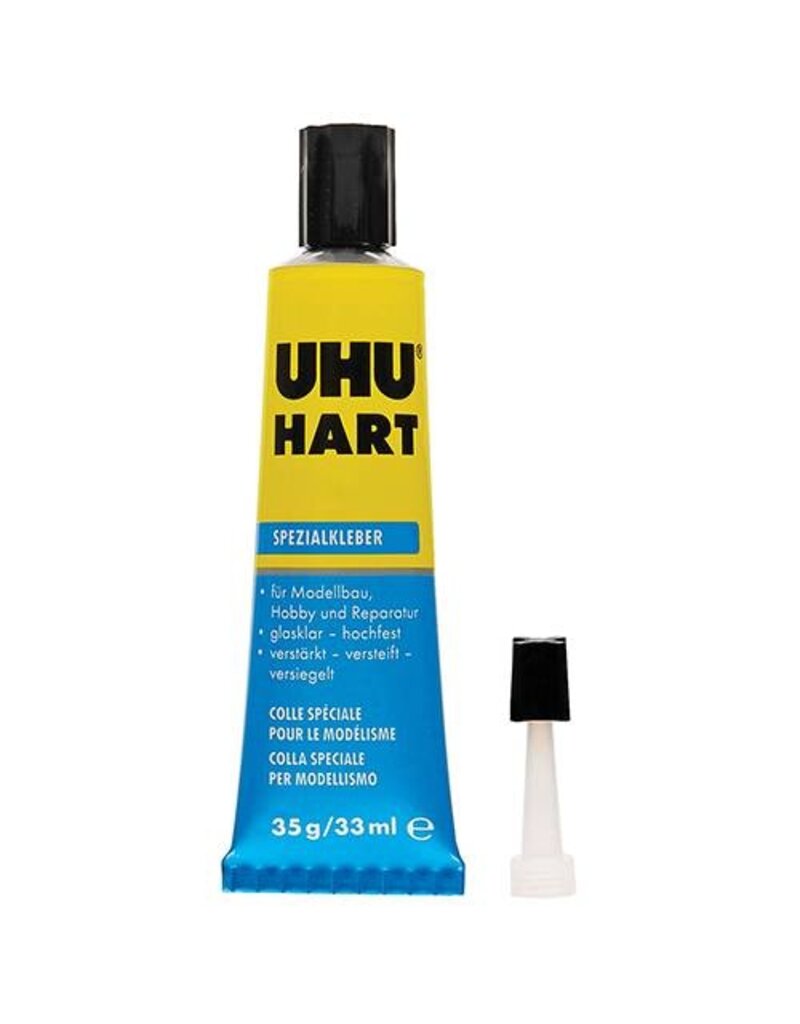 UHU Spezialkleber Hart U23 glasklar UHU 45510 Hart