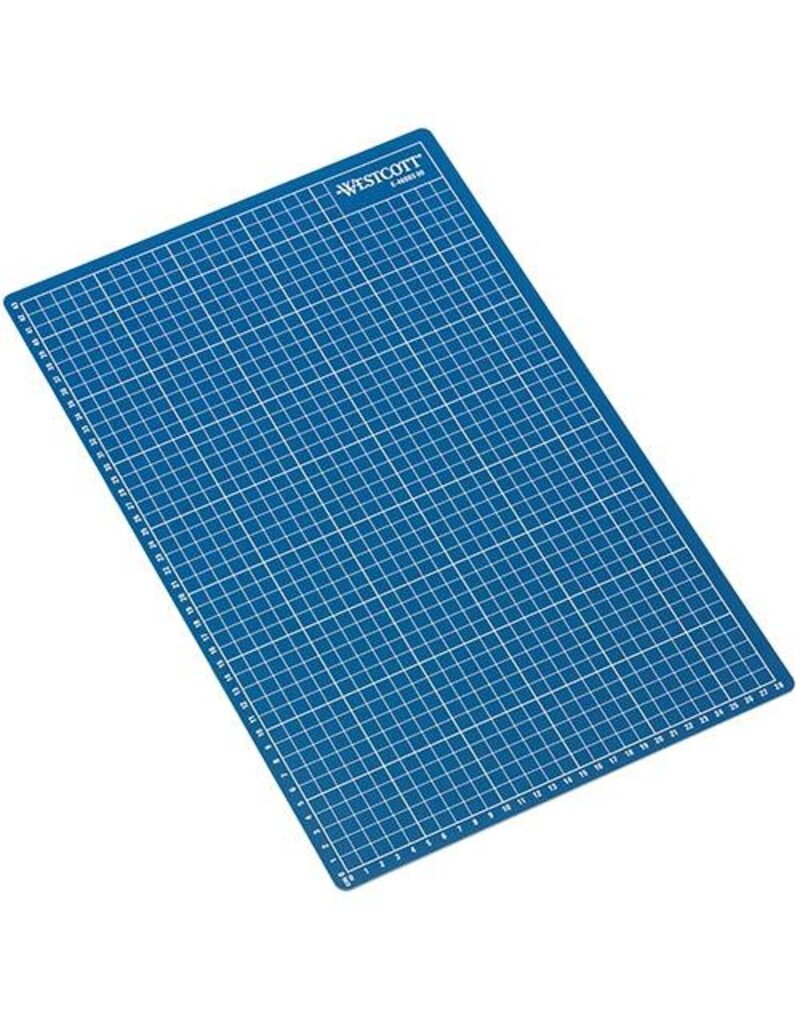 WESTCOTT Schneidunterlage 30x45=A3 blau WESTCOTT E-46003 00 A3