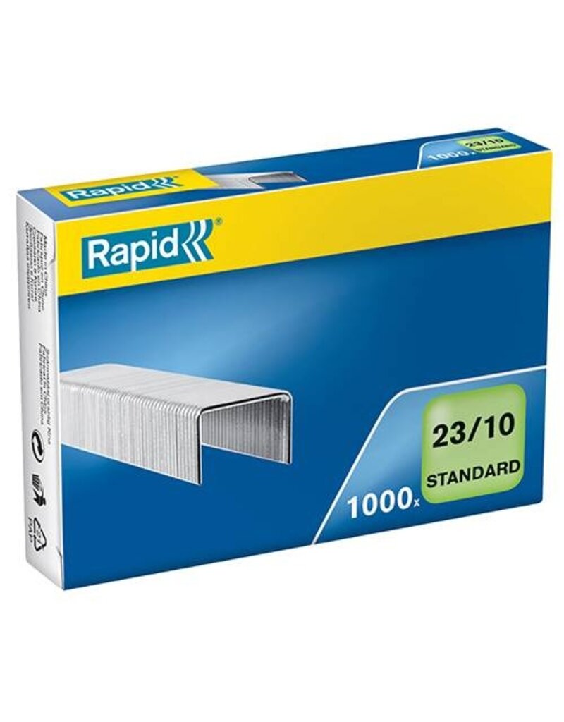 RAPID Heftklammer 23/10 1000ST verzinkt RAPID 24869300 Standard