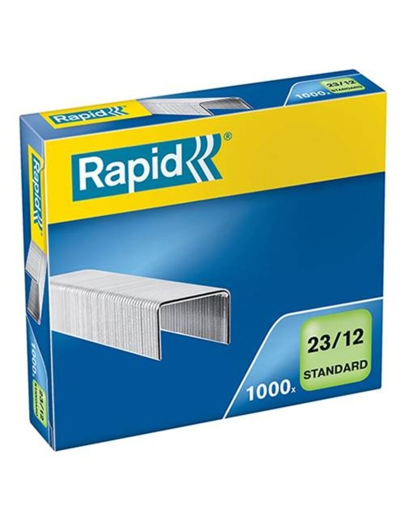 RAPID Heftklammer 23/12 1000ST verzinkt RAPID 24869400 Standard