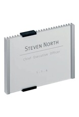 DURABLE Türschild 149x105,5mm A6quer Alu silber DURABLE 4801 23 INFO SIGN