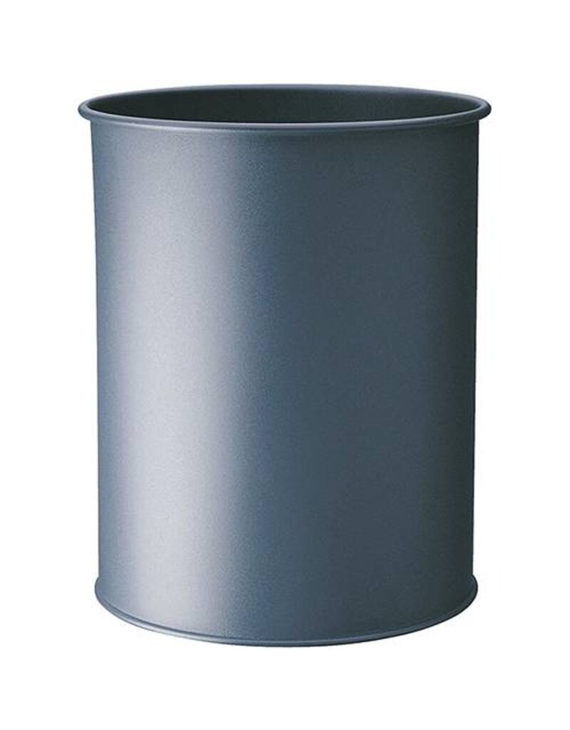 DURABLE Papierkorb 15L rund anthrazit DURABLE 3301 58 Stahl