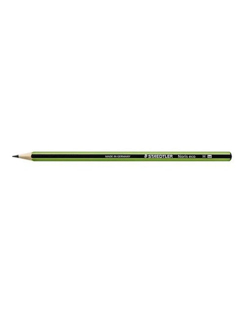 STAEDTLER Bleistift Noris Eco H grün/sw STAEDTLER 180 30-H