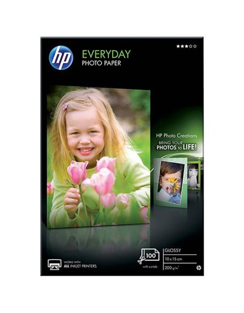 HP Fotopapier 100BL glossy HP P Q2510A   A4 200g