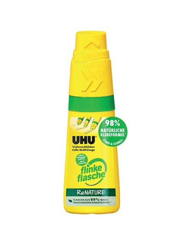 UHU Flinke Flasche ReNature 40g grün UHU 46340 ohne Lösemittel